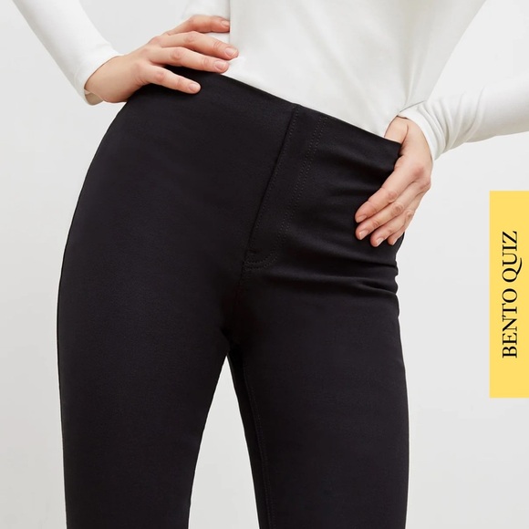 M.M. Lafleur black The Hockley Jeans size 10 - Picture 3 of 6